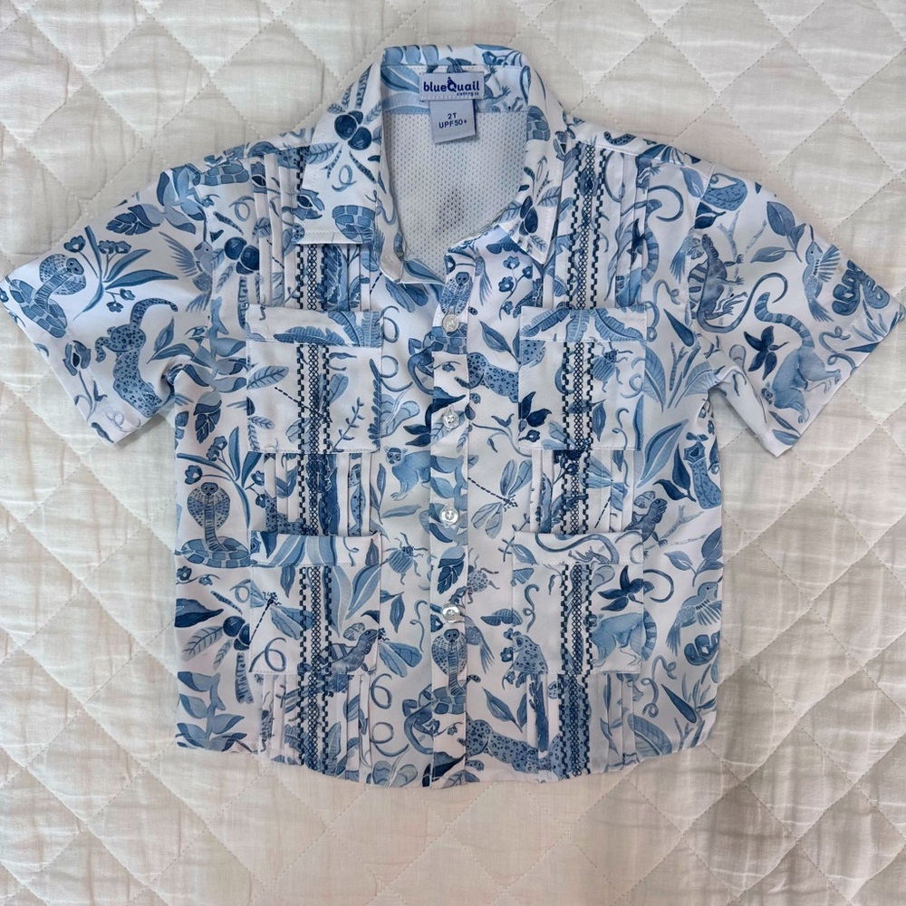Blue Quail UPF 50+ Short sleeve Shirt